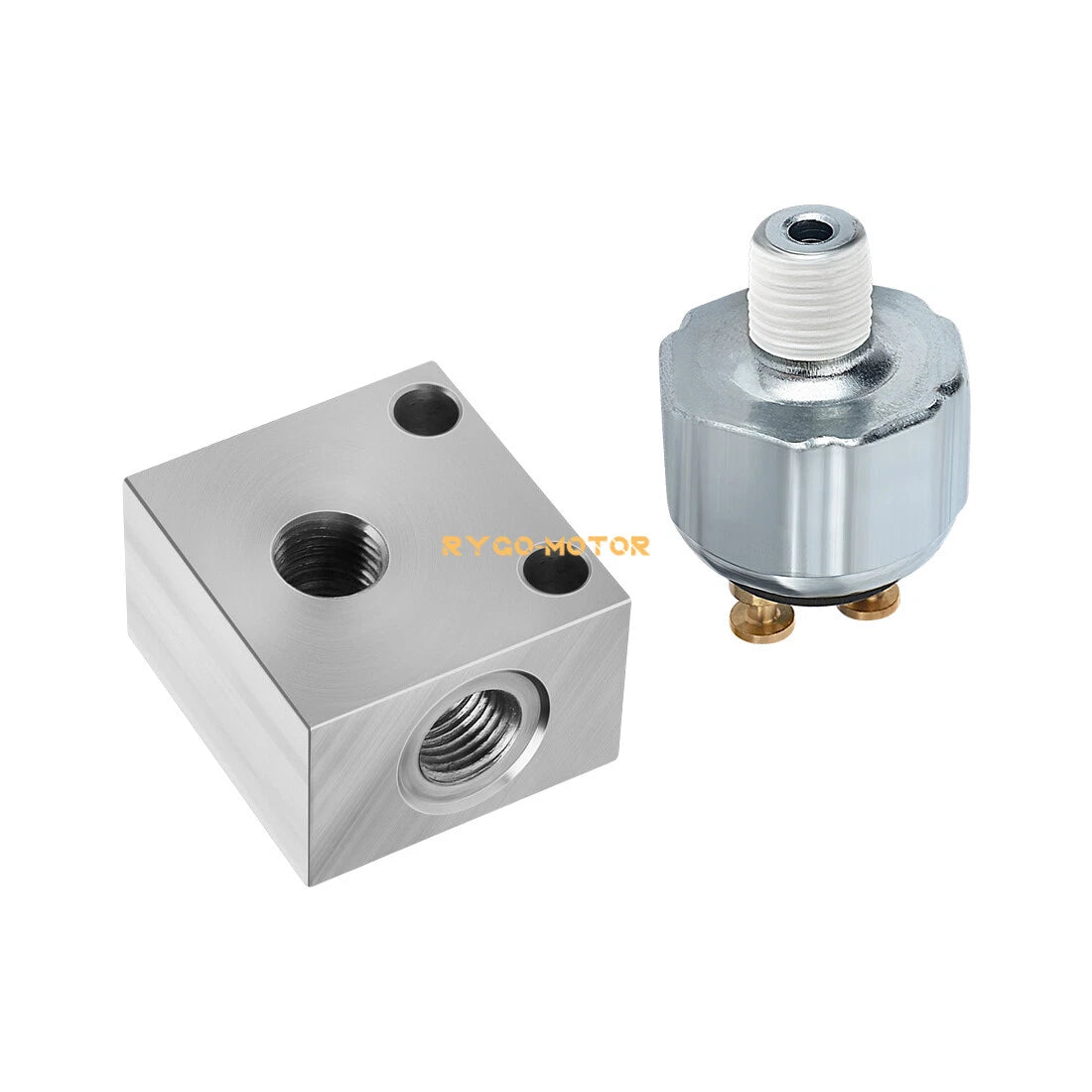 Brake Cross Fitting & Stoplight Pressure Switch for Polaris RZR Ranger