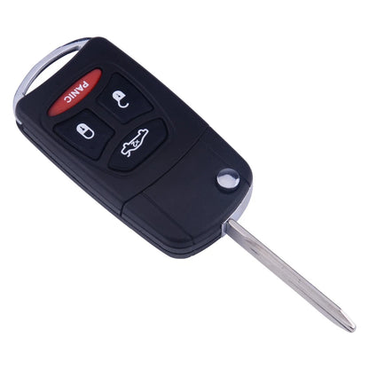 4 Button Key Shell Remote Control for Chrysler 300, Dodge, Jeep, Mitsubishi