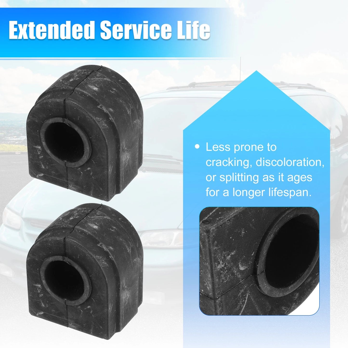 2 x Car Suspension Stabilizer Bar Bushings for BMW X5 (2007)
