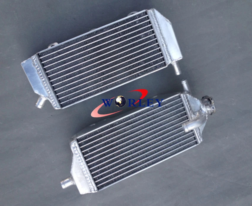 Aluminum Radiator & RED Hose for YAMAHA YZ250F YZF250 (2014-2016)