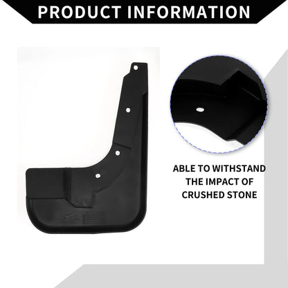 Front & Rear Mud Flap Splash Guards for Mercedes-Benz Vito W447 (2014-2023)