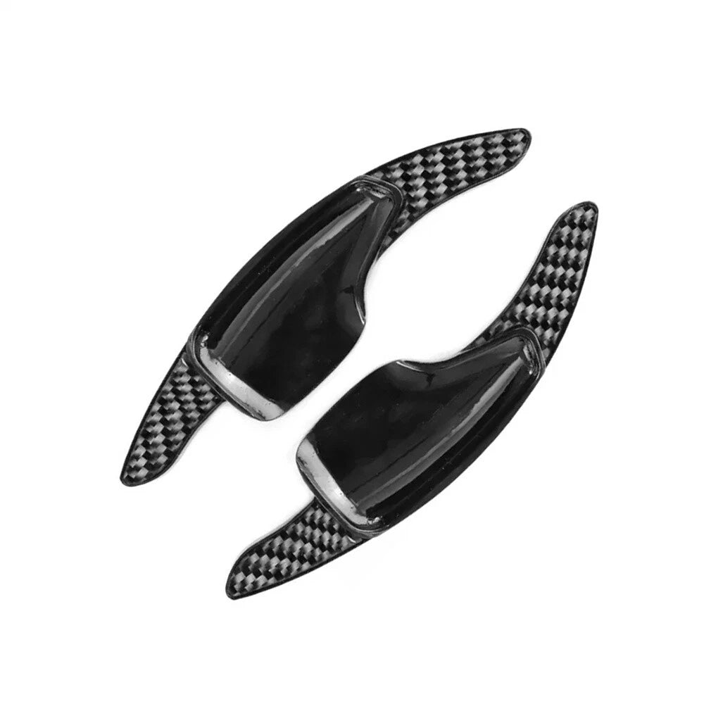 Carbon Fiber Black Steering Wheel Shift Paddle Shifter for Chevy Camaro (2016-2022)