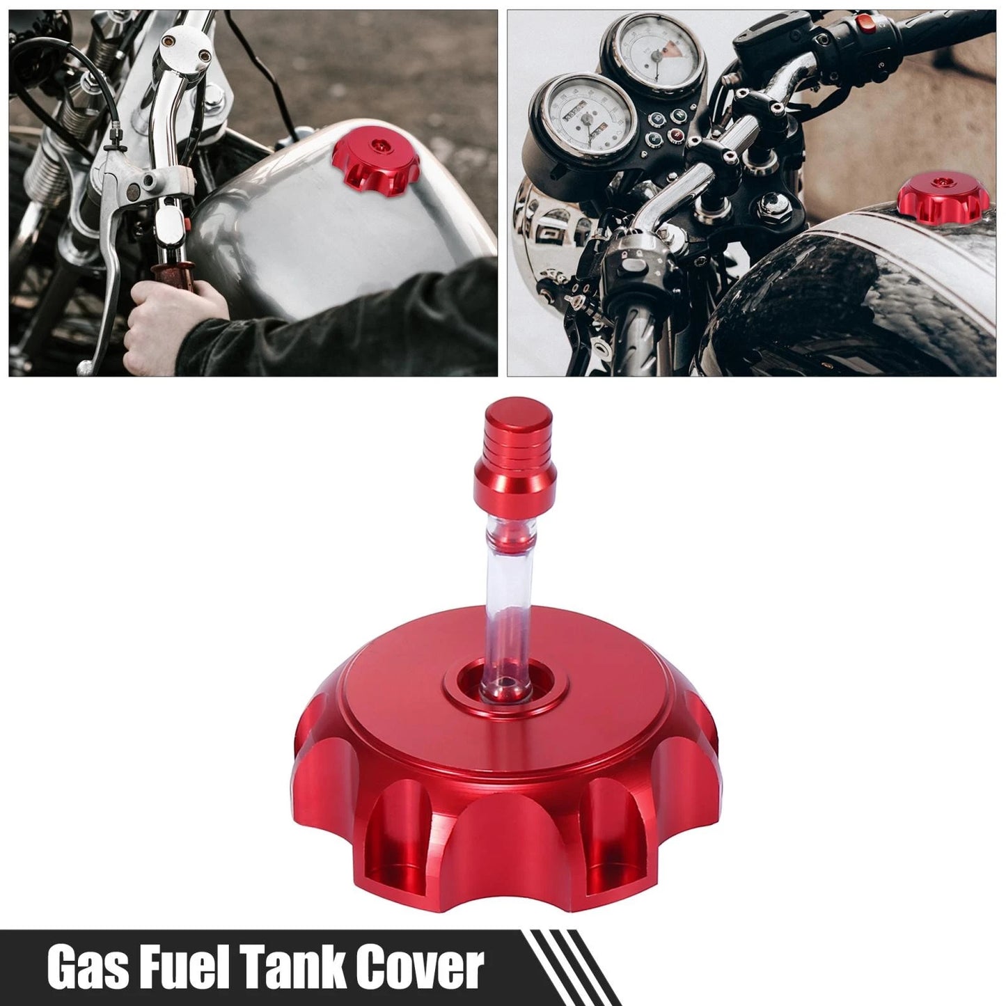 Aluminum Alloy Gas Tank Cap 1 x Off-Road Motorcycles