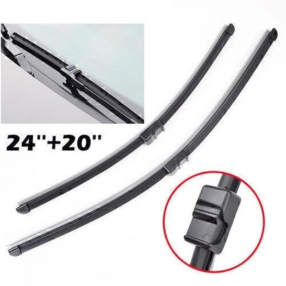 24" & 20" Wiper Arm & Blades Set for BMW X5 (2007-2011)