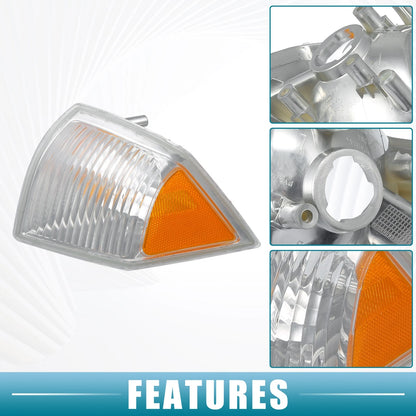 Driver Side Corner Turn Signal Light Housing for Jeep Compass (2017-2023)