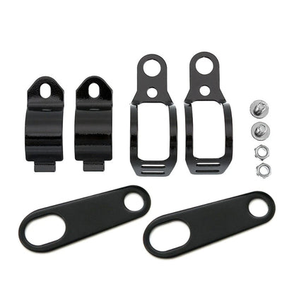 Cafe Racer Motorcycle Turn Signal Relocator Holder for Make & Model