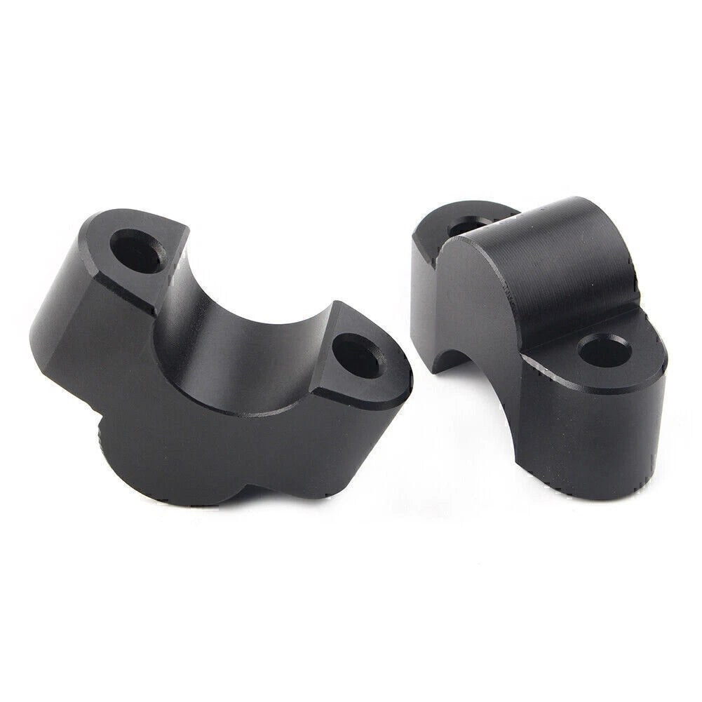 Black Handlebar Riser Adapters for Kawasaki Z900RS (2018-2020)