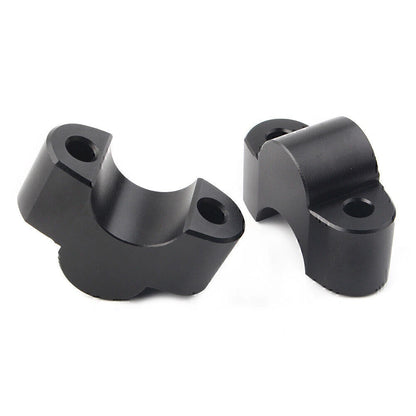 Black Handlebar Riser Adapters for Kawasaki Z900RS (2018-2020)