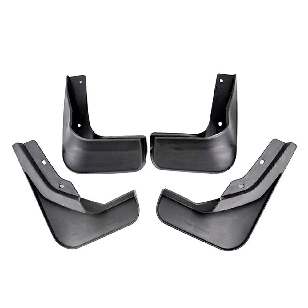 Black Front Rear Mud Flaps  for VW Jetta (2015-2017)