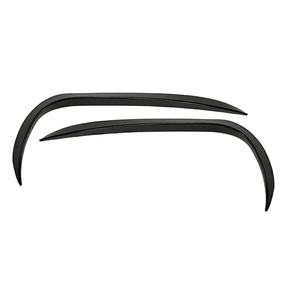 Black Front Bumper Lip Splitter Trim for Mercedes Benz GLB X247 (2020-2021)