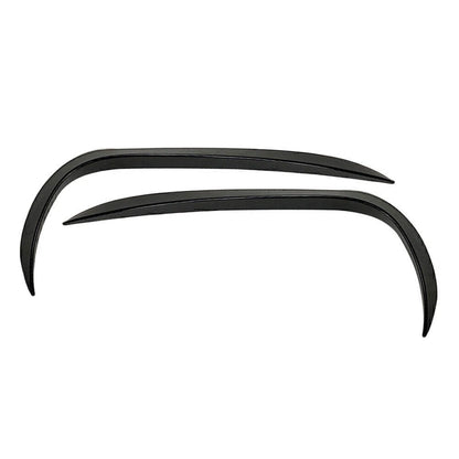Black Front Bumper Lip Splitter Trim for Mercedes Benz GLB X247 (2020-2021)
