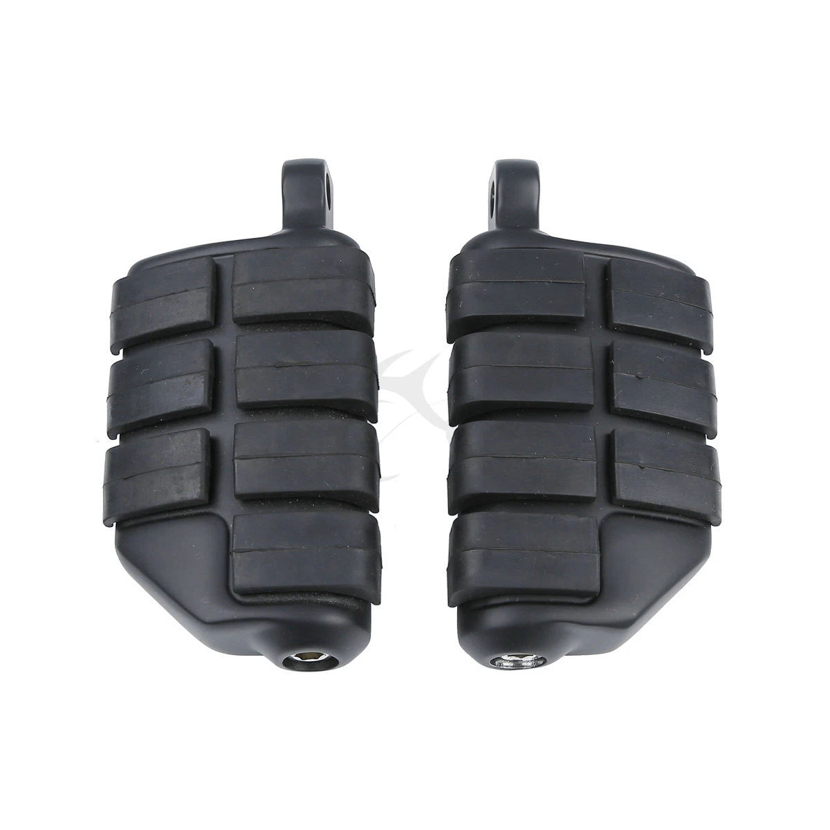Matte Black Male Mount Footrests Pegs for Harley Sportster XL 1200 883 (2004-2023)