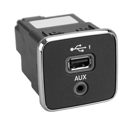 1x Front Charging Port USB AUX for Jeep Compass Cherokee (2017-2021)