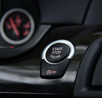 Car Replace Black Engine Start Stop Switch Buttons Parts For BMW Series 5 7 F10
