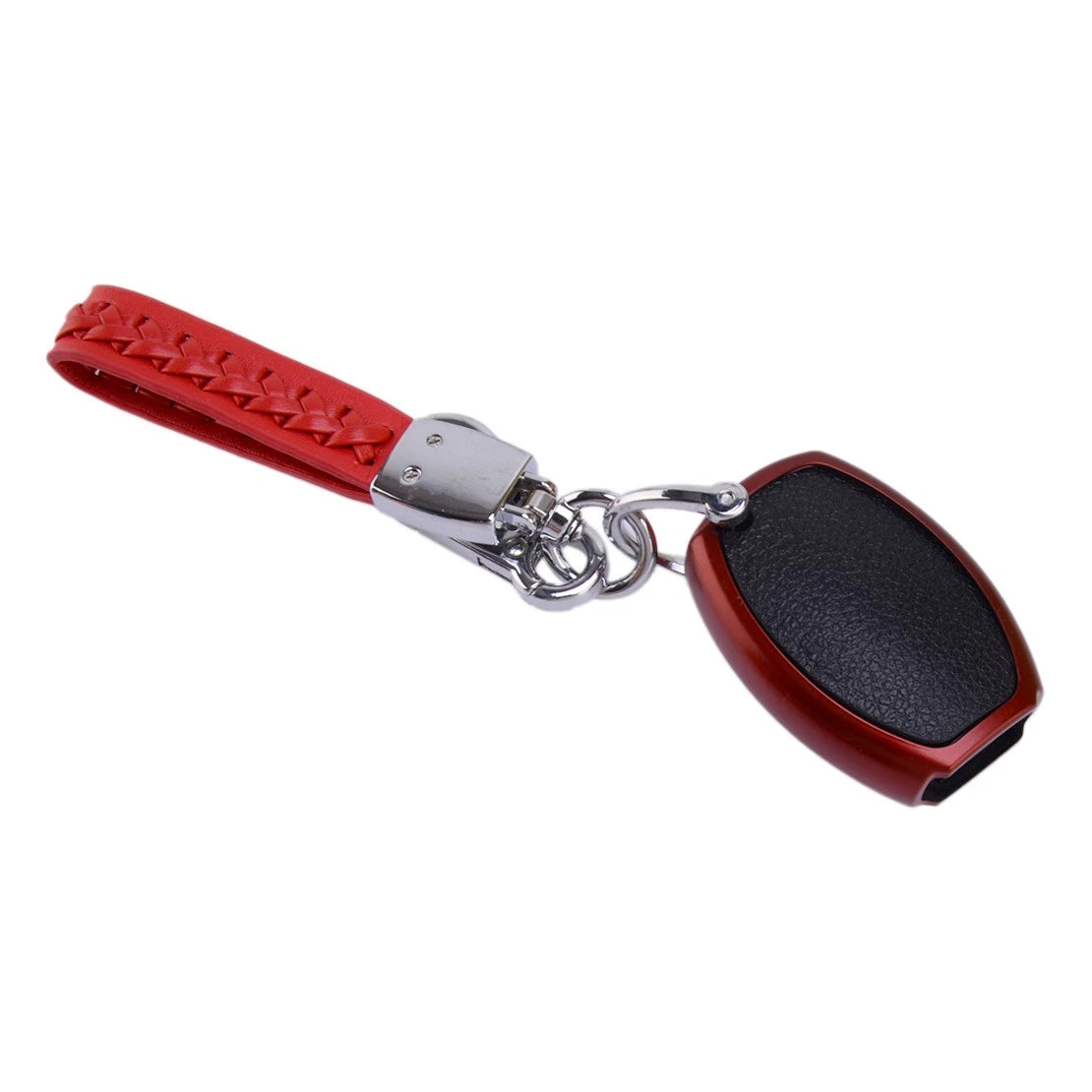 Red TPU Remote Key Fob Cover for Mercedes Benz W204 W246 W221 (2010-2019)