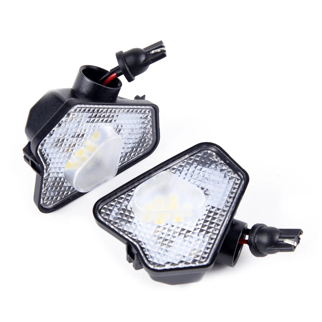 LED Side View Under Mirror Puddle Lights for Benz W117 W204 W212 W221 (2011-2018)