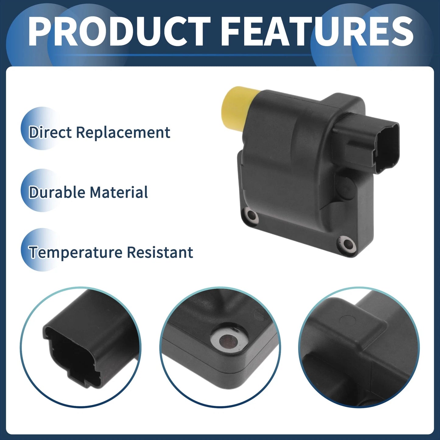 Ignition Coil Pack for Kia Pride (1991-1996)