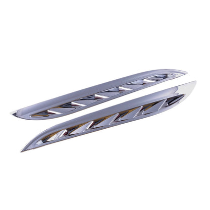2 x Intake Hood Airflow Vent Grilles for Suzuki Grand Vitara (2006-2013)
