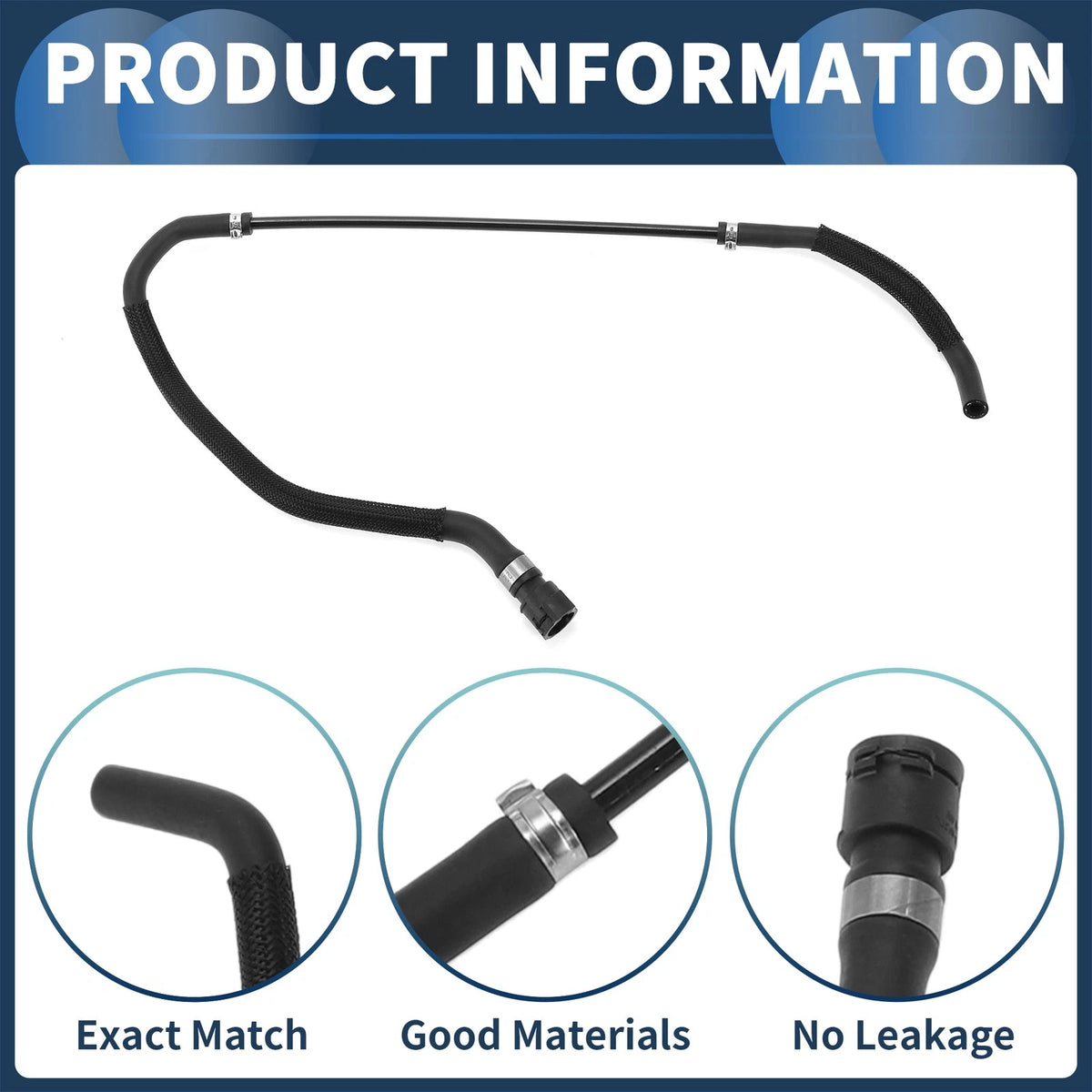 Radiator Hose for BMW 335i xDrive (2011-2013) & BMW X1 (2013-2015)