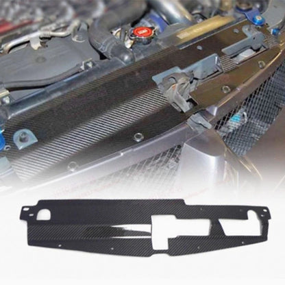 Carbon Fiber  Cooling Slam Panel Radiator Cover For Mitsubishi Lancer Evo 8