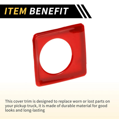Cigarette Lighter USB Socket Cover Trim for Jeep Wrangler JL (2018-2024)