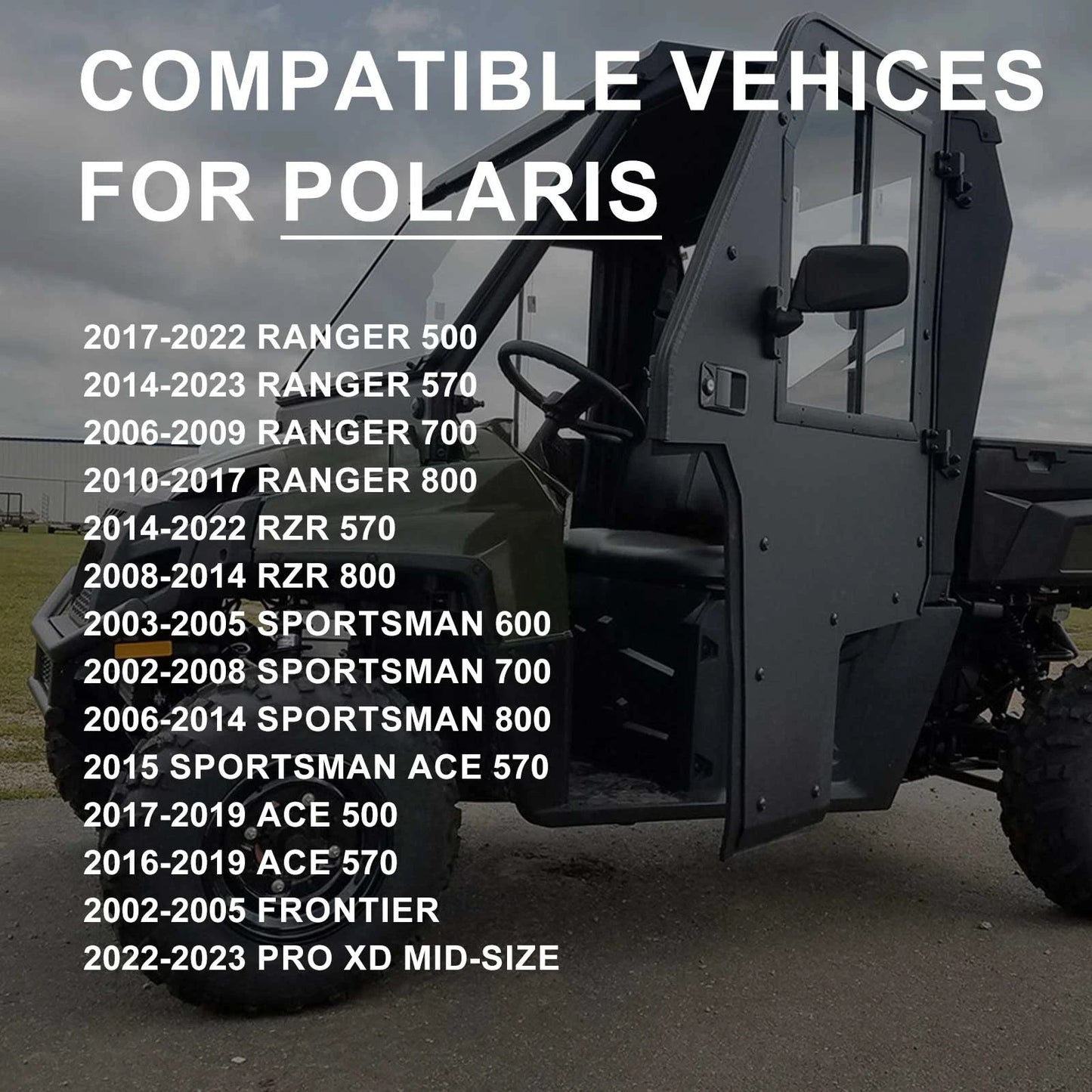 Air Breather Mach Cover & Gasket for Polaris Ranger 570 (2014-2023)