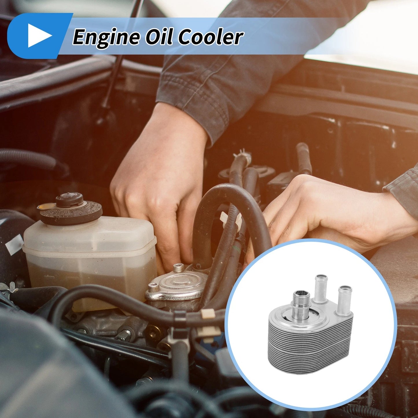 Engine Oil Cooler for Ford E-150 Econoline (2008)
