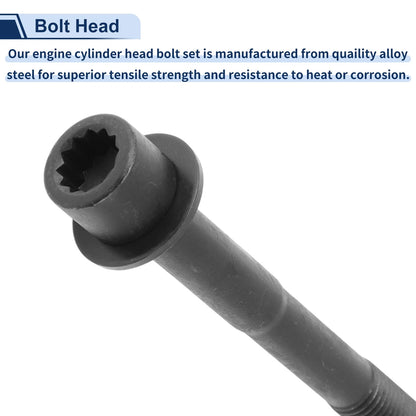 Cylinder Head Bolt Set for Lexus ES350 3.5L V6 (2007-2020)