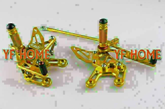 Gold Rear Set Footpeg Rearset for Kawasaki Ninja ZX10R (2008-2010)