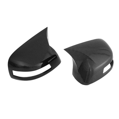 2 x Mirror Cover Caps Carbon Look ABS for Honda Civic (2012-2015)