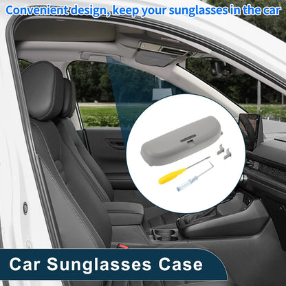 Sunglasses Case for BMW 1 Series F20 Eyeglasses Holder Storage Box Grey
