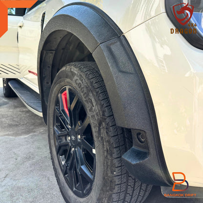 Dragon Black Textured Fender Flares for Ford Ranger 2022-2025