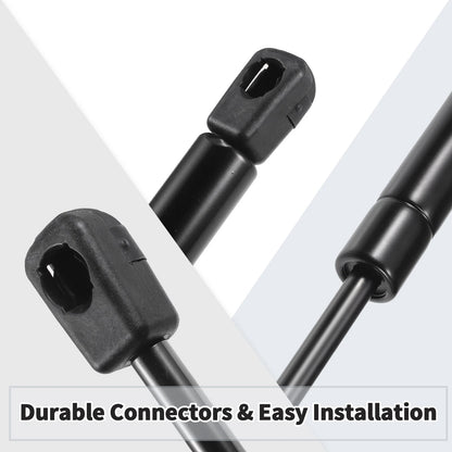 Front Hood Lift Supports for Jeep Wrangler (JK) 2007-2018 Black