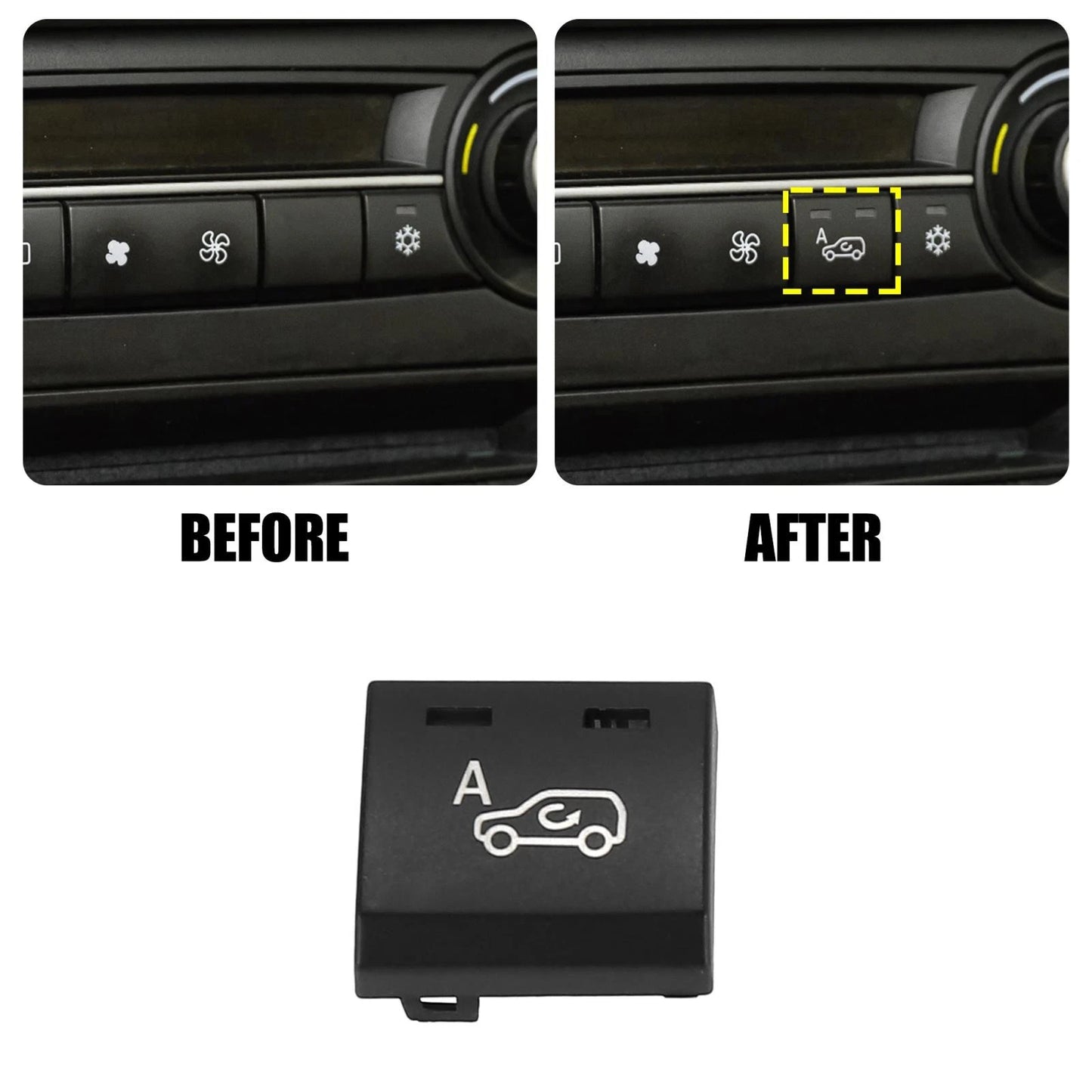 Air Recirculation Button for BMW X5 X6 (2007-2013)