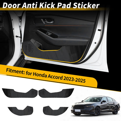 Car Door Anti Kick Pad Sticker Scratch Protector for Honda Accord (2023-2025)