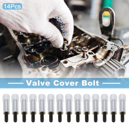 Valve Cover Bolt Hex Head for Jeep CJ5 1965-1983 (2 x 304 360 390 401 Engine)