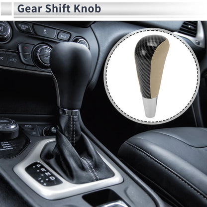 Gear Shift Knob Plastic Faux Leather for Toyota Corolla (2005–2019)