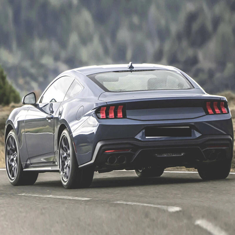 Carbon Fiber Rear Bumper Diffuser Spoiler for Ford Mustang GT S650 (2024+)