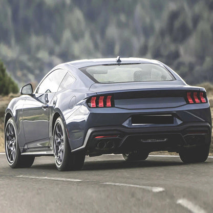 Carbon Fiber Rear Bumper Diffuser Spoiler for Ford Mustang GT S650 (2024+)