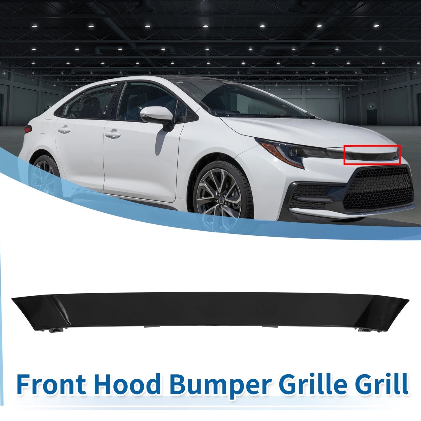 Front Lower Bumper Grille for Toyota Corolla (2020-2022)