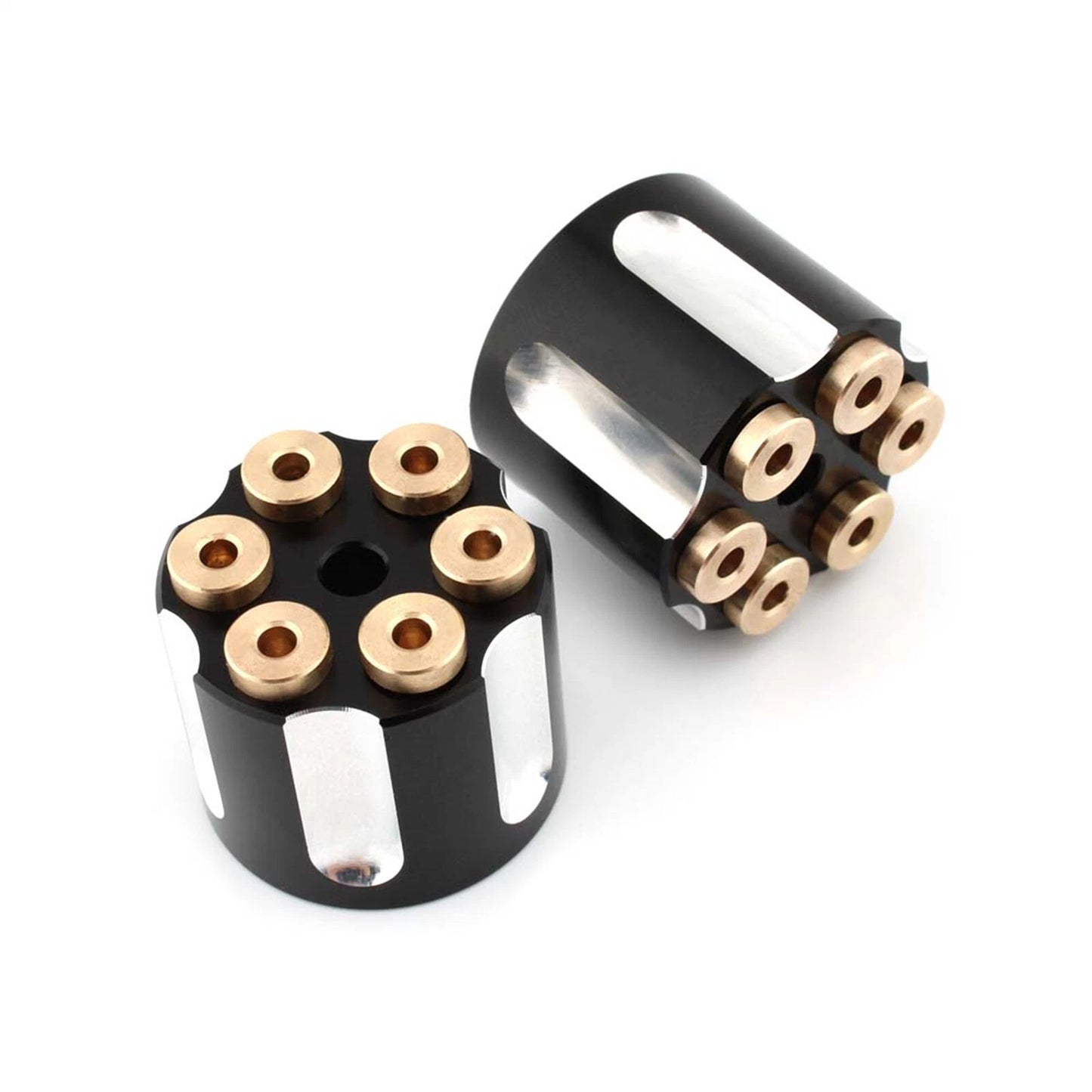 2 x Black White Rear Seat Bolt Screws for Harley Davidson Road King