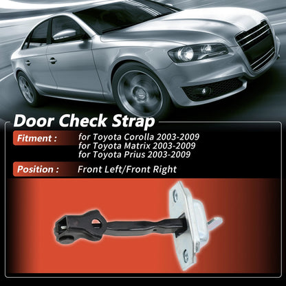 Door Check Strap 2 x Front Left/Front Right for Toyota Corolla (2003–2009)