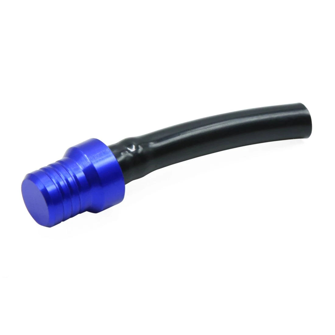 Blue Gas Fuel Tank Cap Valve Breather Hose One Way for Motorcycle