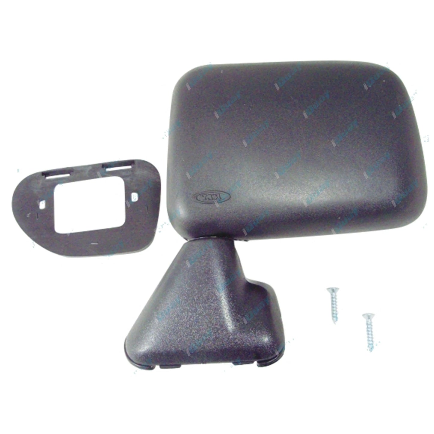 LH+RH Black Manual Door Mirrors Pair for Toyota Hilux 1983-2004 Left Right L+R