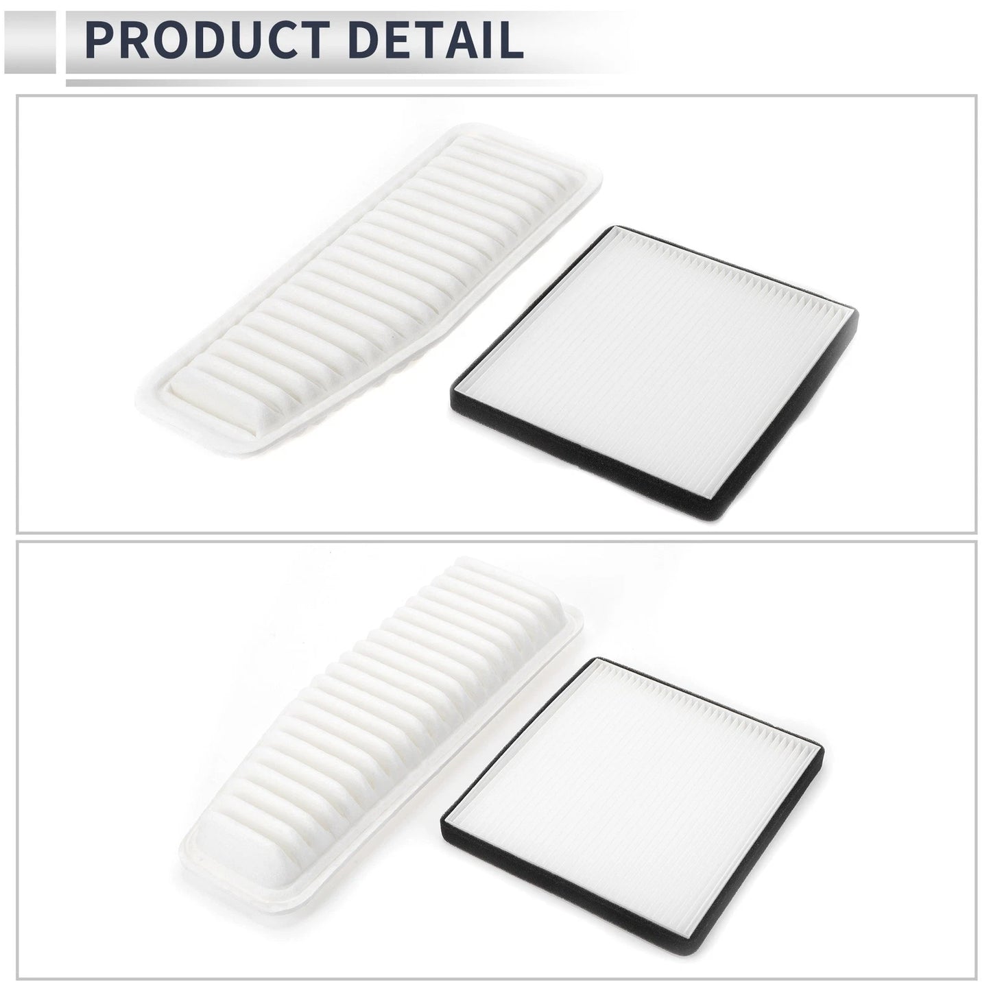 Engine Cabin Air Filter Combo for Toyota RAV4 2.4L (2001-2005)