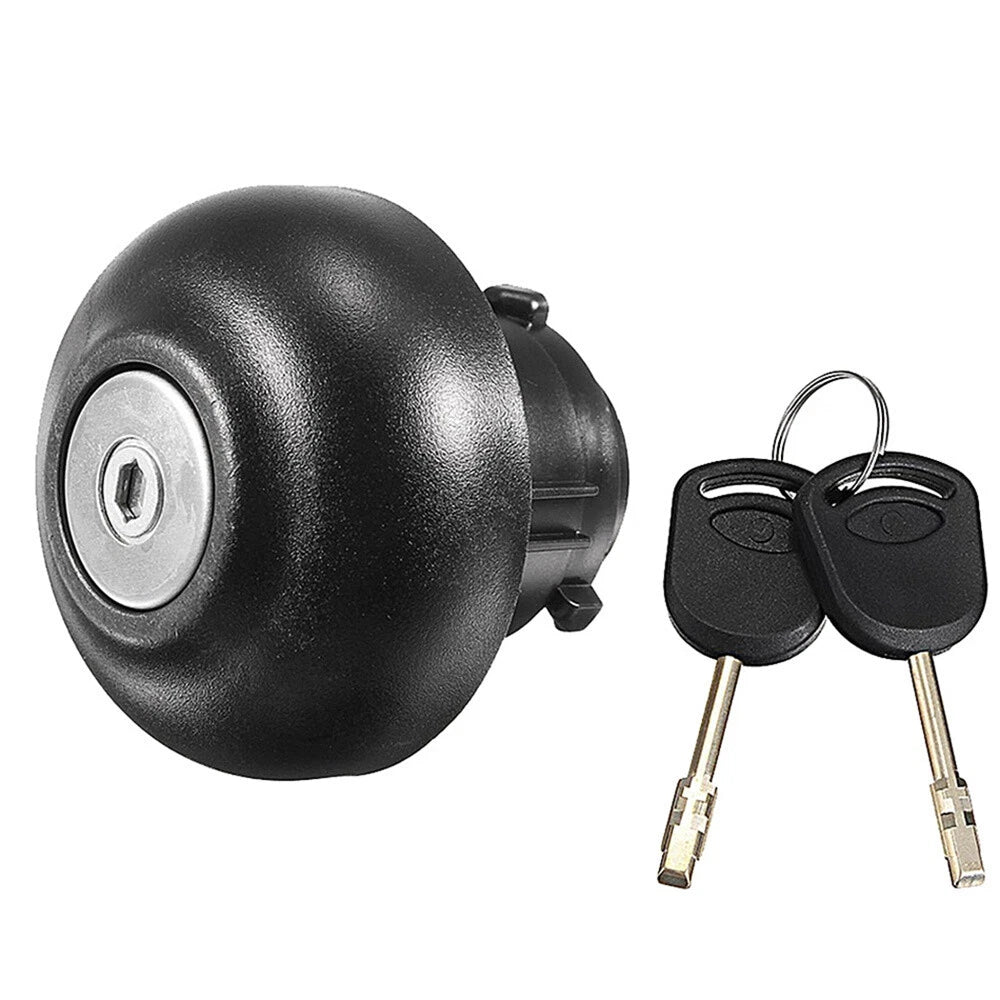 Fuel Tank Filler Cap Cover Lock w/ 2 Keys for Ford Transit (2006-2018)