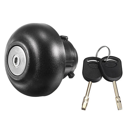 Fuel Tank Filler Cap Cover Lock w/ 2 Keys for Ford Transit (2006-2018)