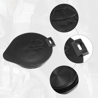 Cap Windshield Washer Fluid Reservoir Black for Toyota Venza (2009–2015)