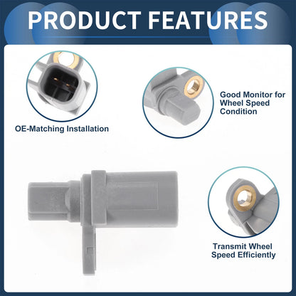 ABS Wheel Speed Sensor for Ford C-Max 2013-2018 Rear (2013-2018)