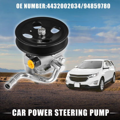 Power Steering Pump for Chevrolet Prizm with Pulley Black